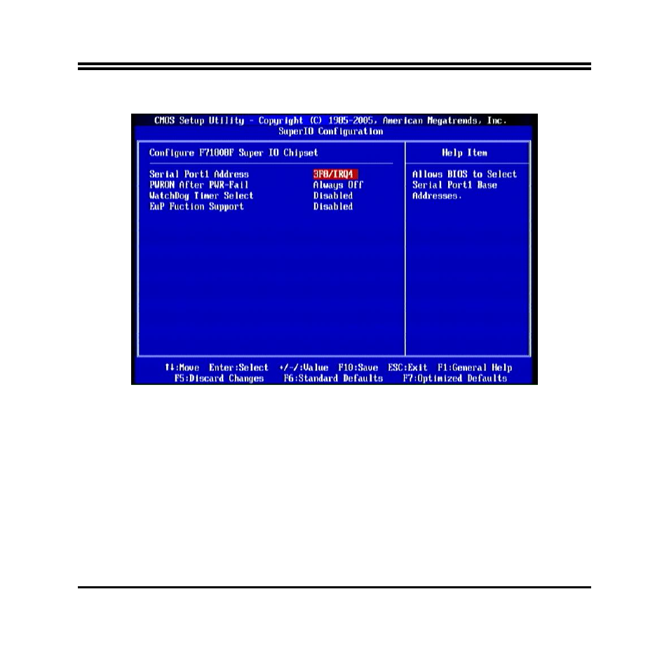 7-3 super io configuration | Jetway Computer NC84E User Manual | Page 32 / 42