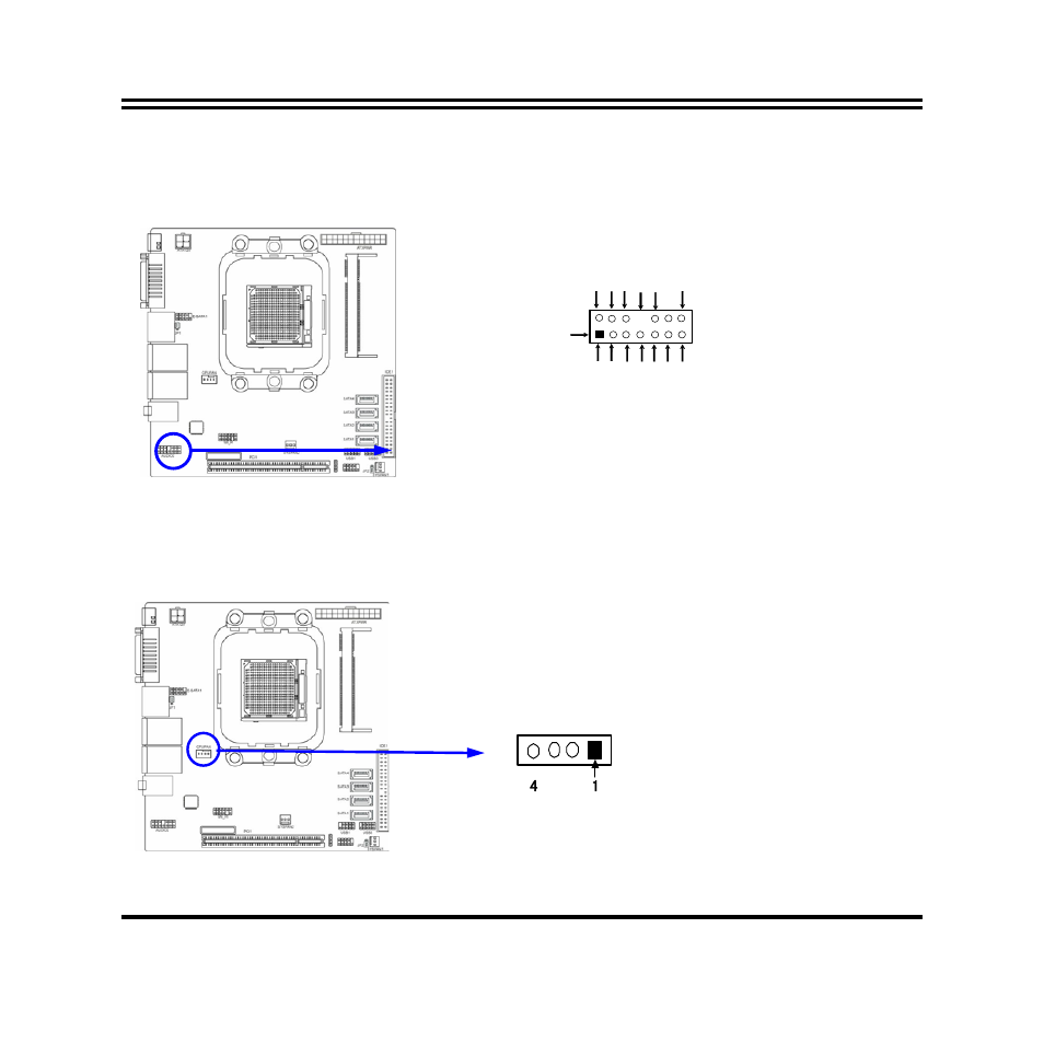 Cpufan header | Jetway Computer NC81 User Manual | Page 15 / 32