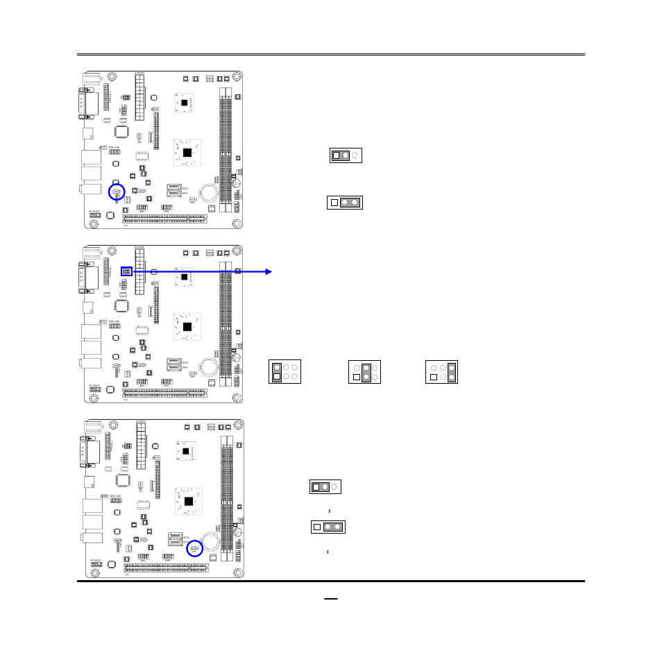 7) jbat (3-pin): clear cmos | Jetway Computer NC73 User Manual | Page 15 / 42