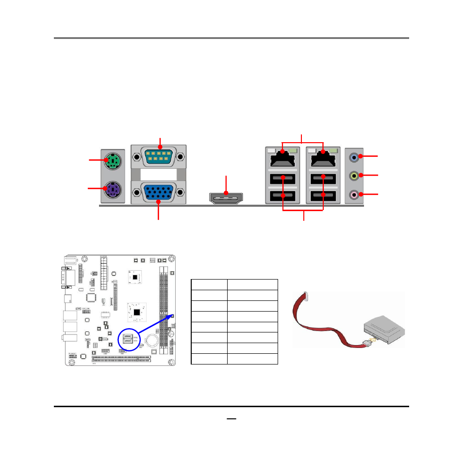 2 connectors and headers 2-2-1 connectors | Jetway Computer NC73 User Manual | Page 16 / 42