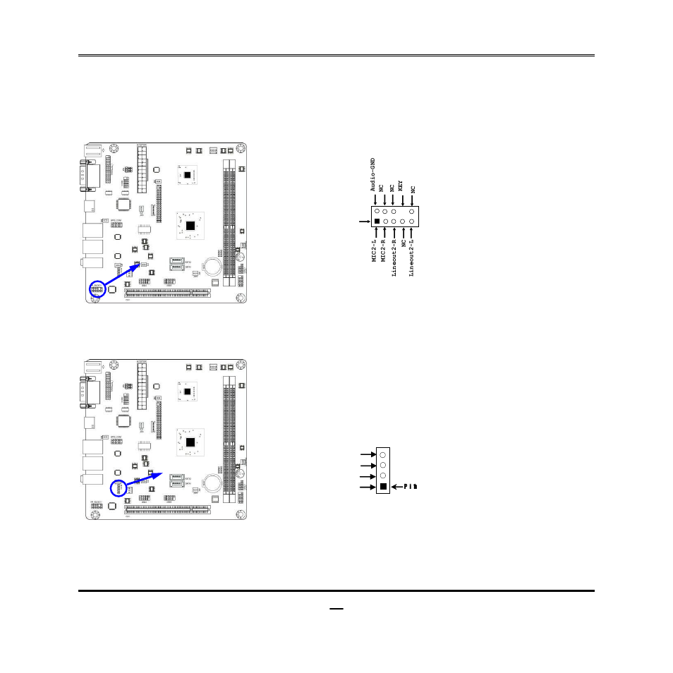 2-2 headers | Jetway Computer NC73 User Manual | Page 17 / 42