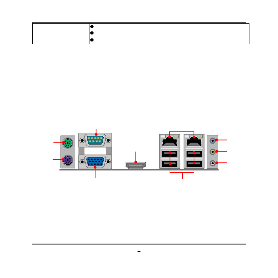 3 layout diagram, Rear io diagram | Jetway Computer NC73 User Manual | Page 8 / 42