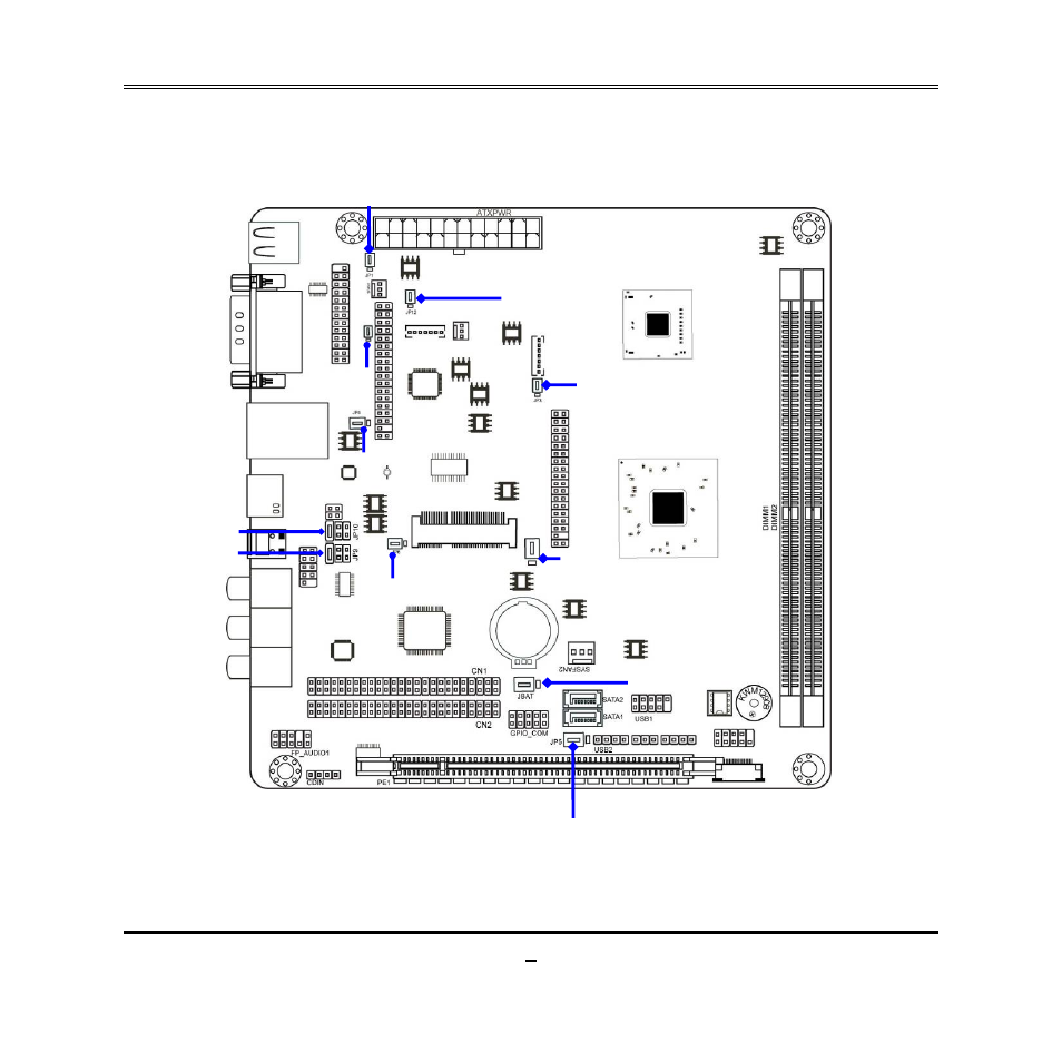 Motherboard jumper position | Jetway Computer NC74 User Manual | Page 10 / 43