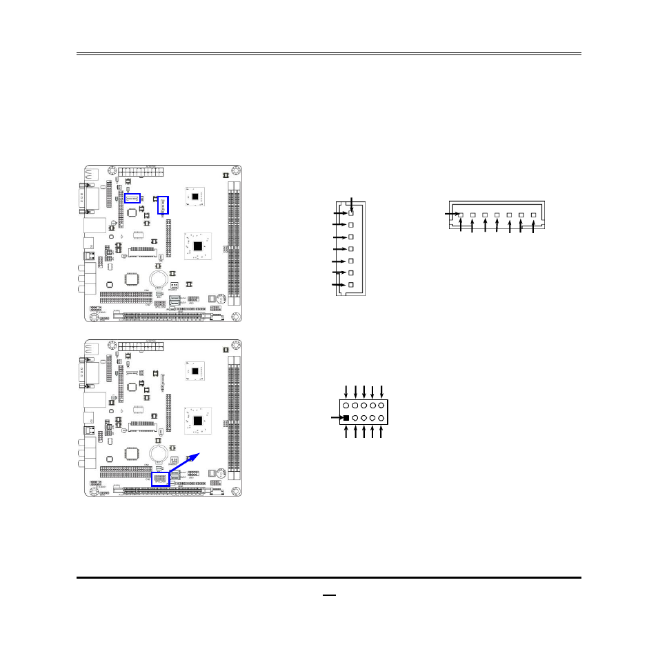 14) gpio header (10-pin): gpio_con, Inverter 2, Inverter1 | Gpio_con header | Jetway Computer NC74 User Manual | Page 24 / 43