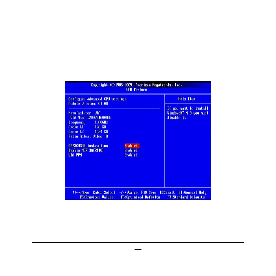 5-1 cpu feature | Jetway Computer NC74 User Manual | Page 31 / 43
