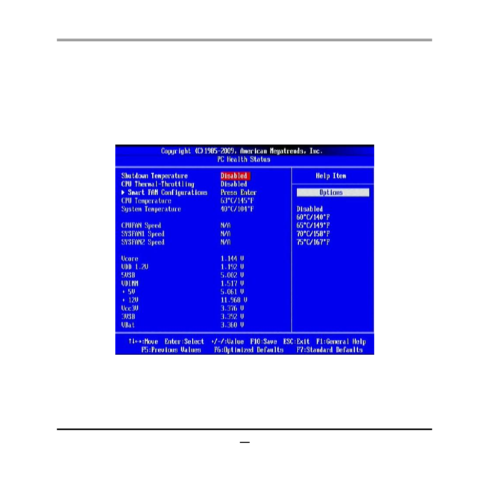 10 pc health status | Jetway Computer NC74 User Manual | Page 39 / 43
