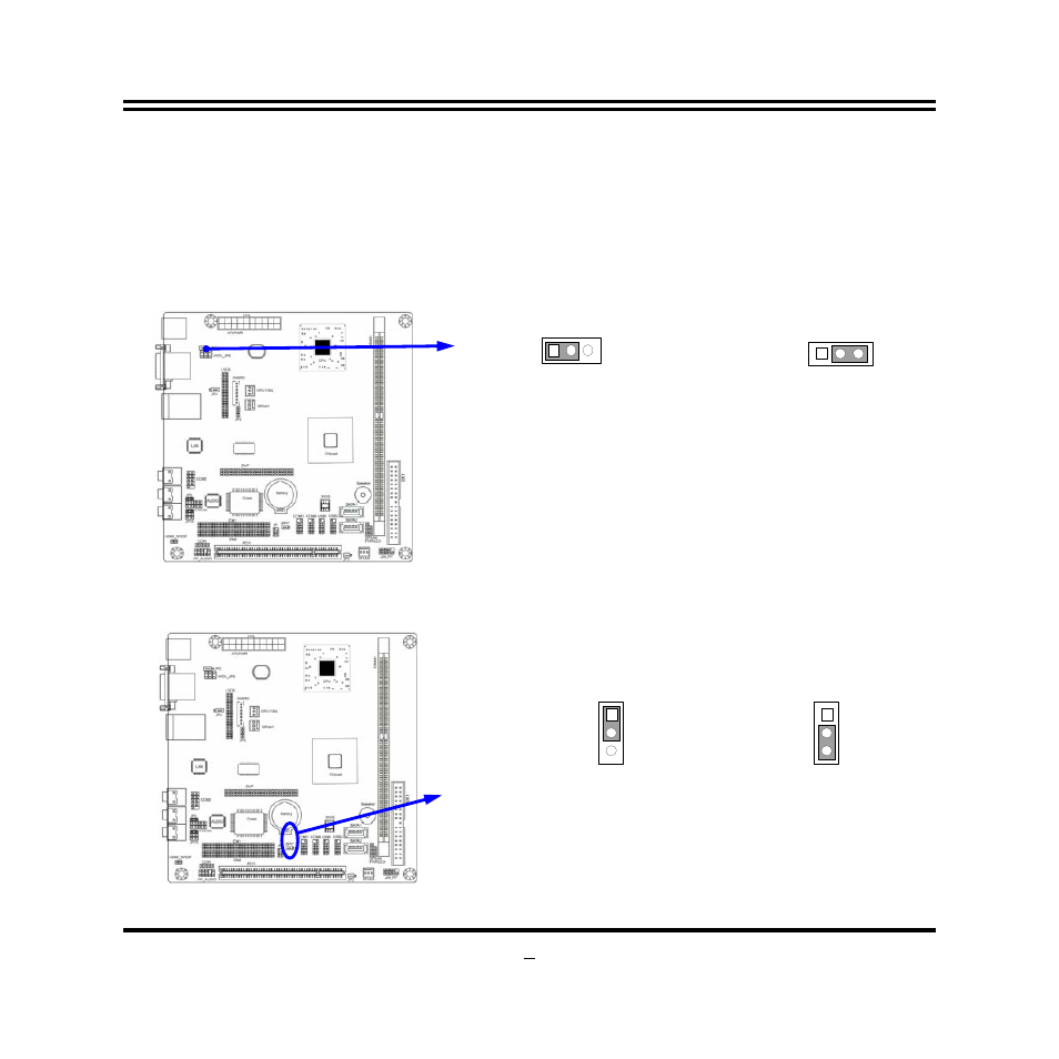 Chapter 2, 1 jumper setting, 1) jp2: kb/usb power on function setting | 2) clear cmos (3-pin): jbat | Jetway Computer NF76 User Manual | Page 12 / 41