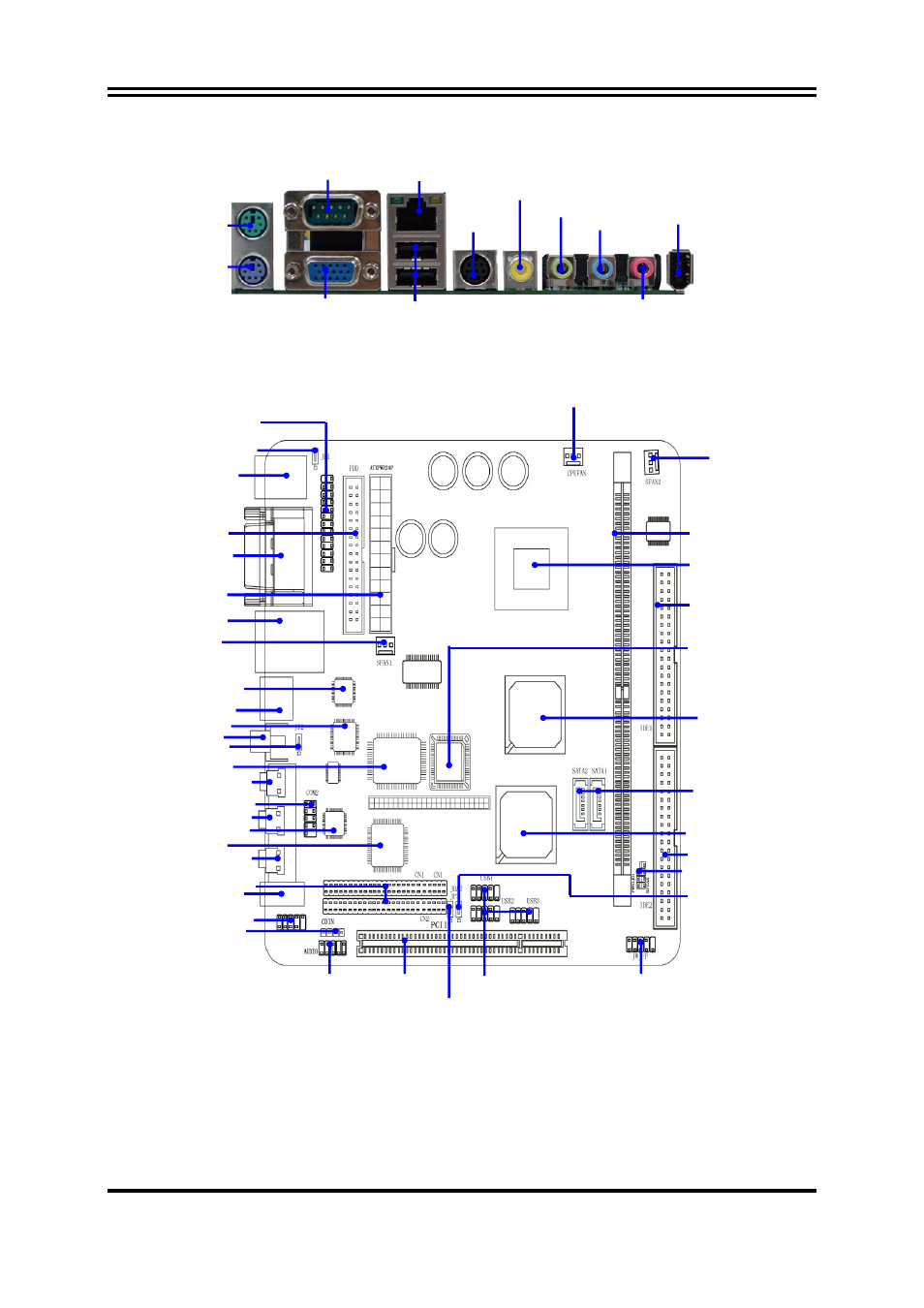 3 layout diagram & jumper setting | Jetway Computer J7F2 User Manual | Page 7 / 50