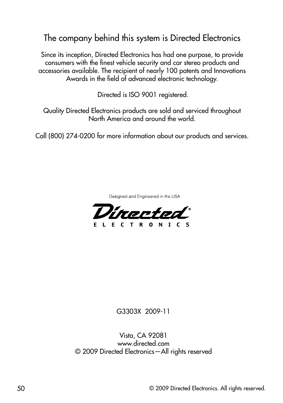 CLIFFORD 330.3X User Manual | Page 53 / 53