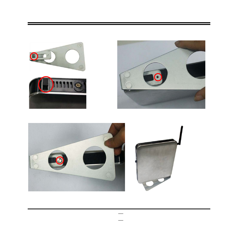 6 to assemble the stand | Jetway Computer JBC610C72 User Manual | Page 16 / 25