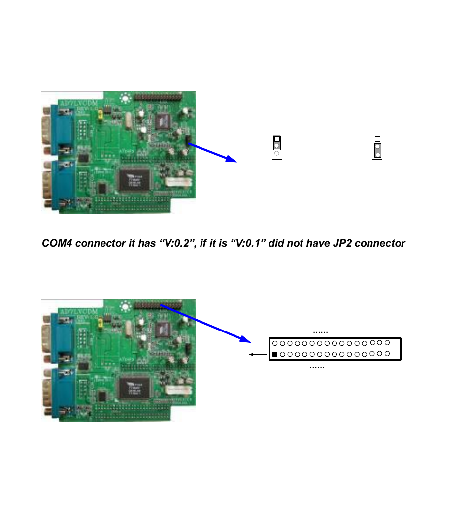 Jp2 (only for pcb ver: 0.2), Panel backlight power on/off (3-pin), Lcd (32 pin): 24-bit lvds header | Jetway Computer ADMPEOX4CA User Manual | Page 19 / 70