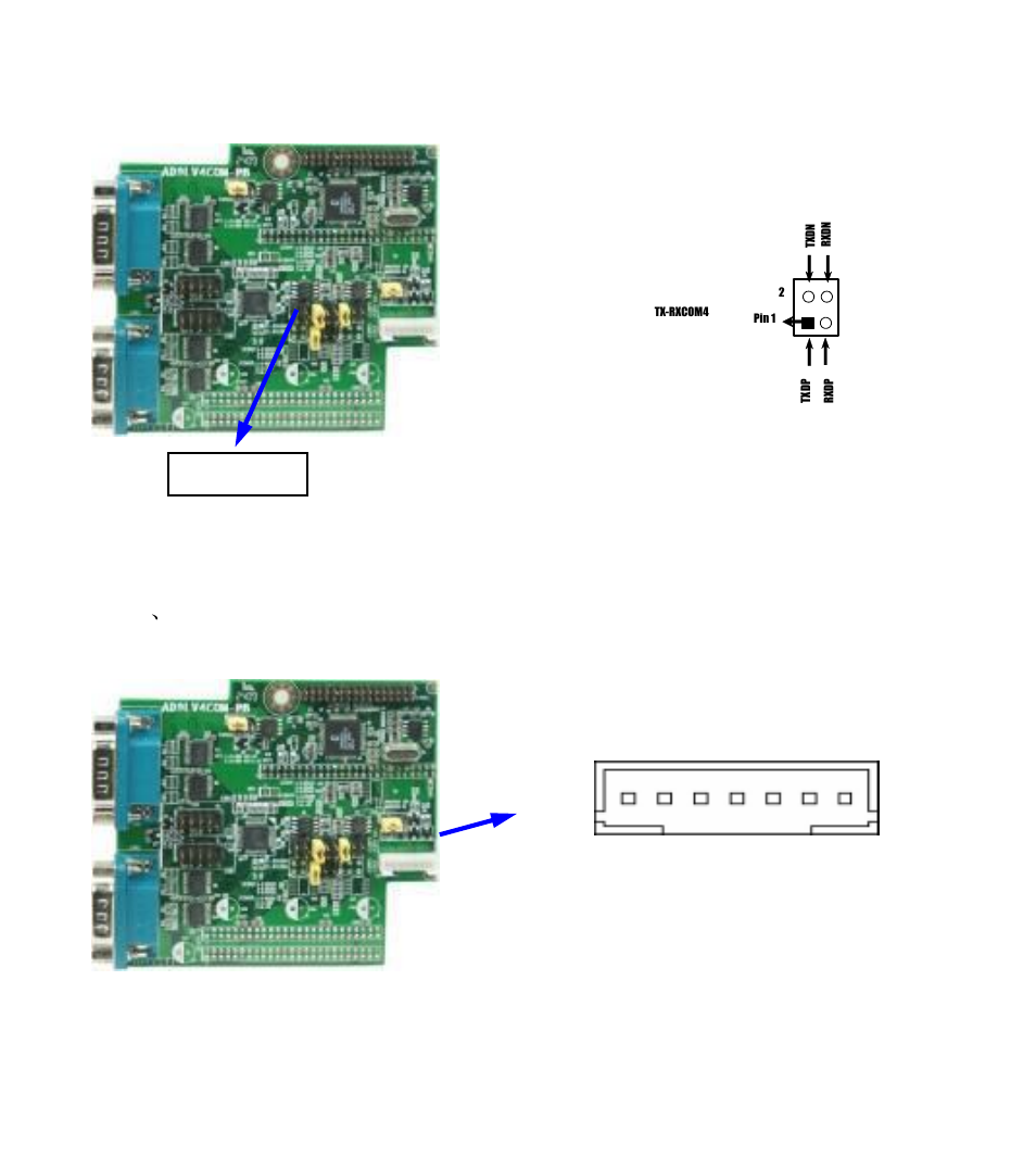 Pin 1 | Jetway Computer ADMPEOX4CA User Manual | Page 36 / 70