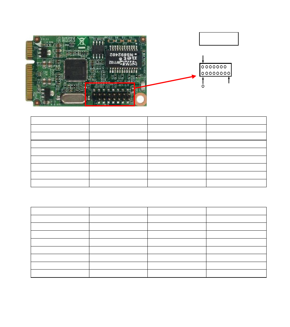 Admpeisla pin header, Slancna pin header | Jetway Computer ADMPEOX4CA User Manual | Page 63 / 70