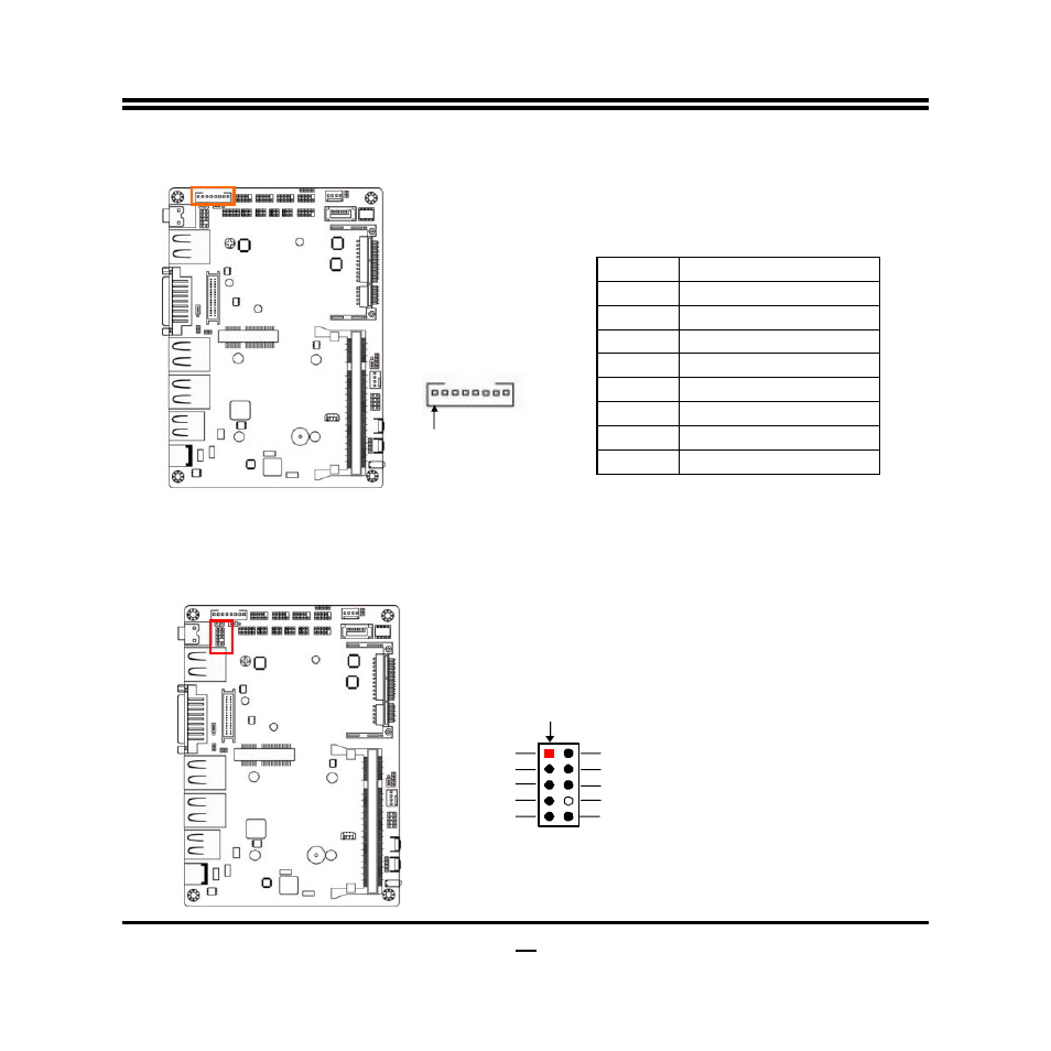 2-2 headers, 15 (5) inverter (8-pin): lvds inverter connector | Jetway Computer JBC381F39 User Manual | Page 20 / 45