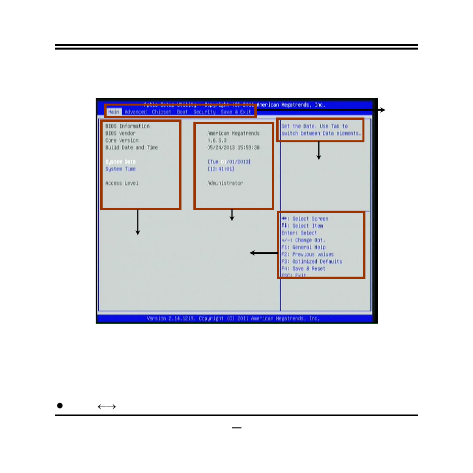 2 bios menu screen, 3 function keys | Jetway Computer JBC381F39 User Manual | Page 28 / 45