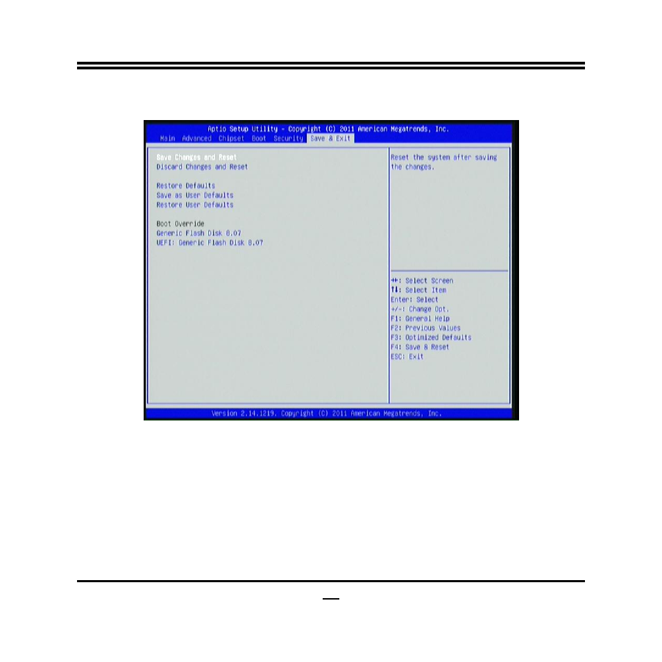 11 save & exit menu | Jetway Computer JBC381F39 User Manual | Page 45 / 45