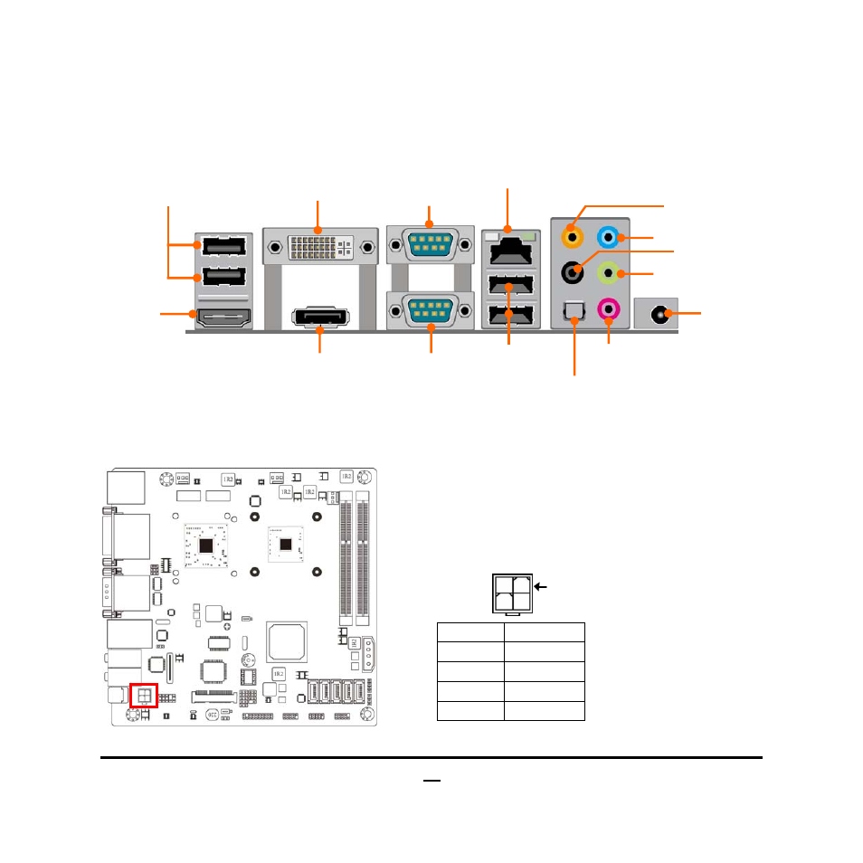 2 connectors and headers 2-2-1 connectors | Jetway Computer JBC231C9P-2550 User Manual | Page 15 / 36
