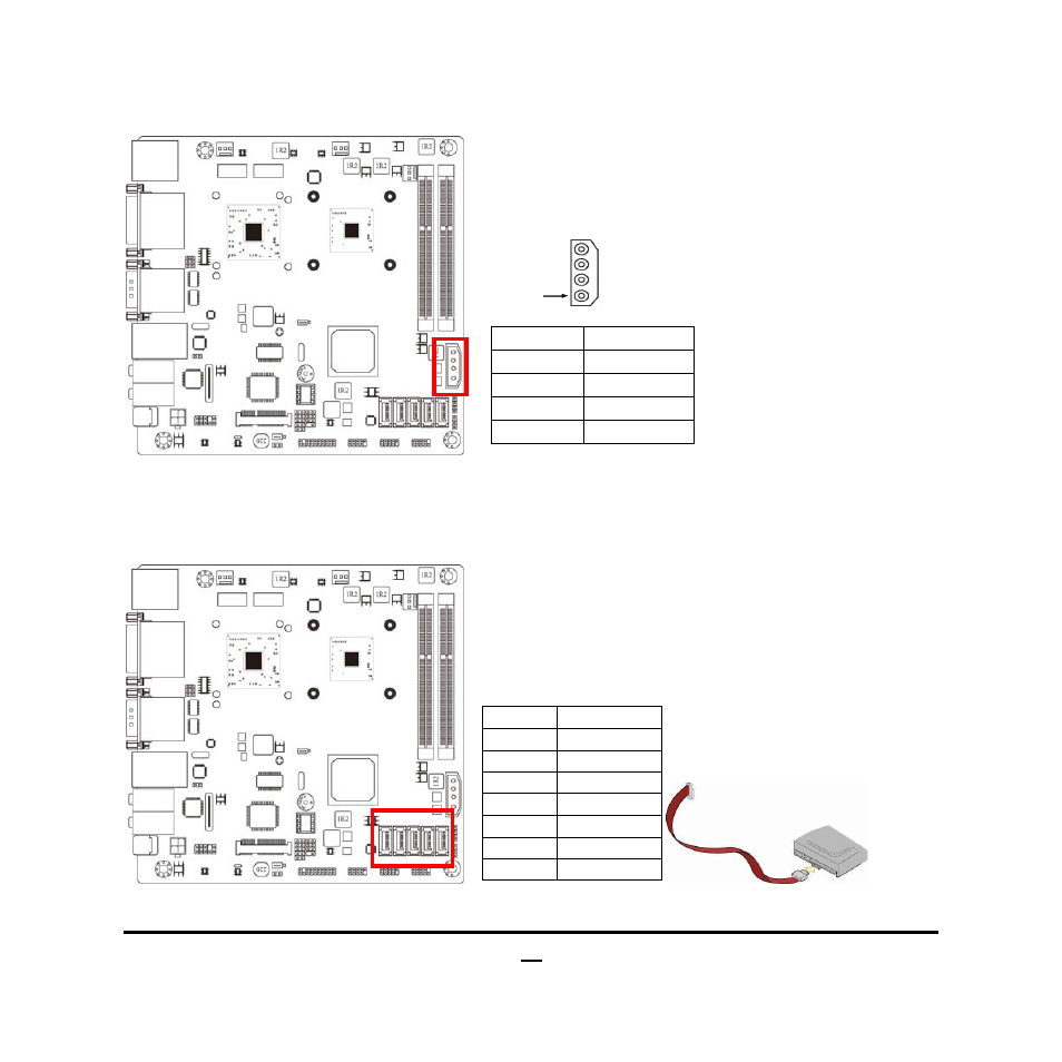 11 (3) pwr (4-pin): sata power out connector | Jetway Computer JBC231C9P-2550 User Manual | Page 16 / 36