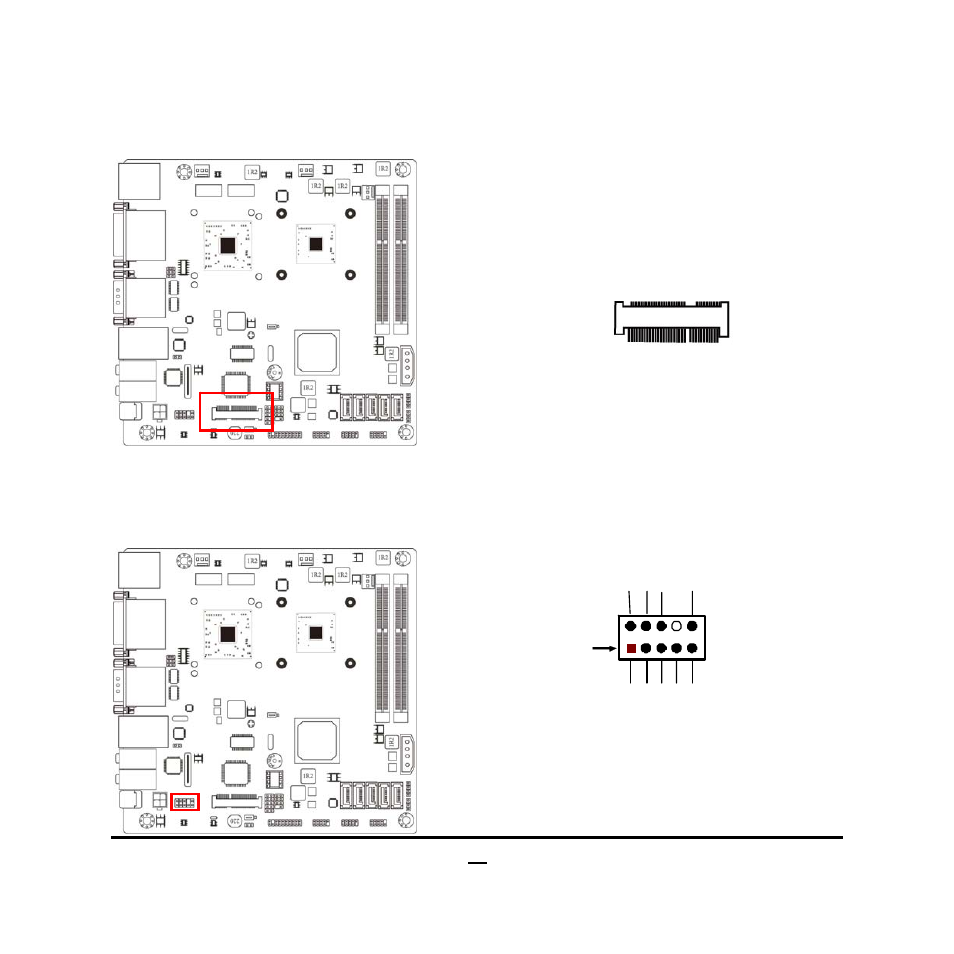 2-2 headers | Jetway Computer JBC231C9P-2550 User Manual | Page 17 / 36