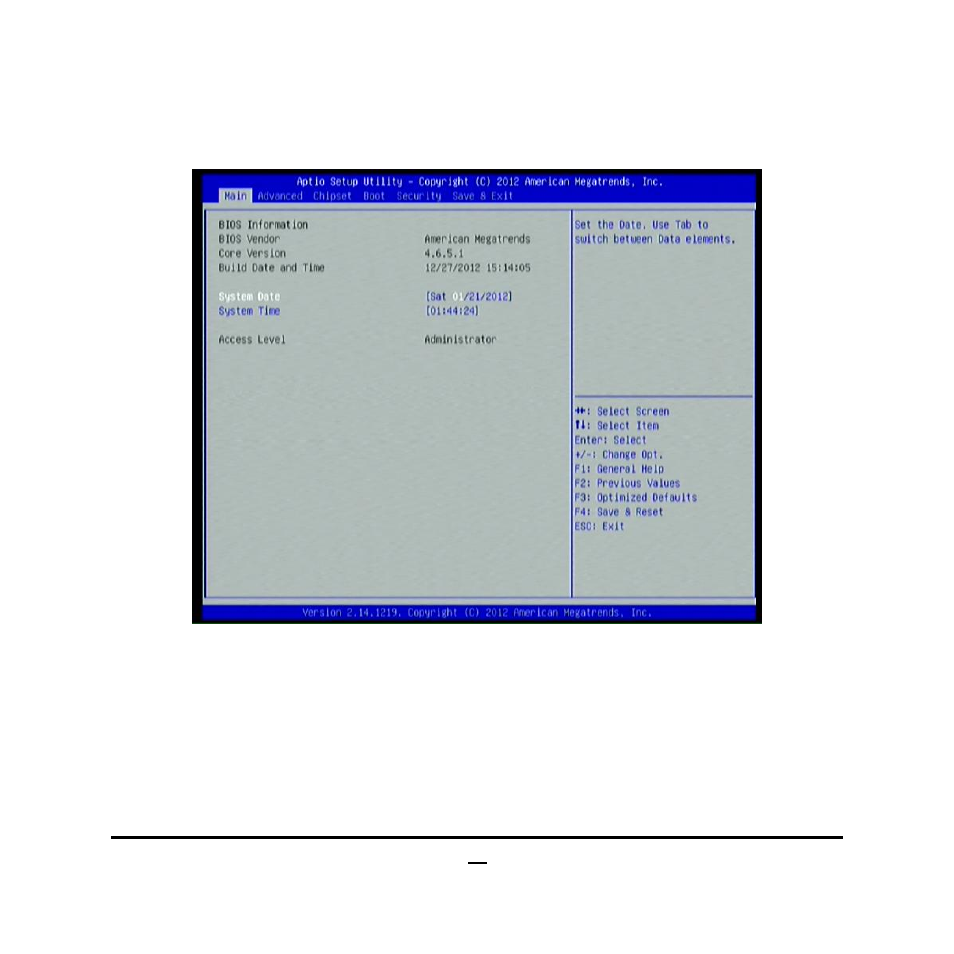 6 main menu | Jetway Computer JBC231C9P-2550 User Manual | Page 26 / 36
