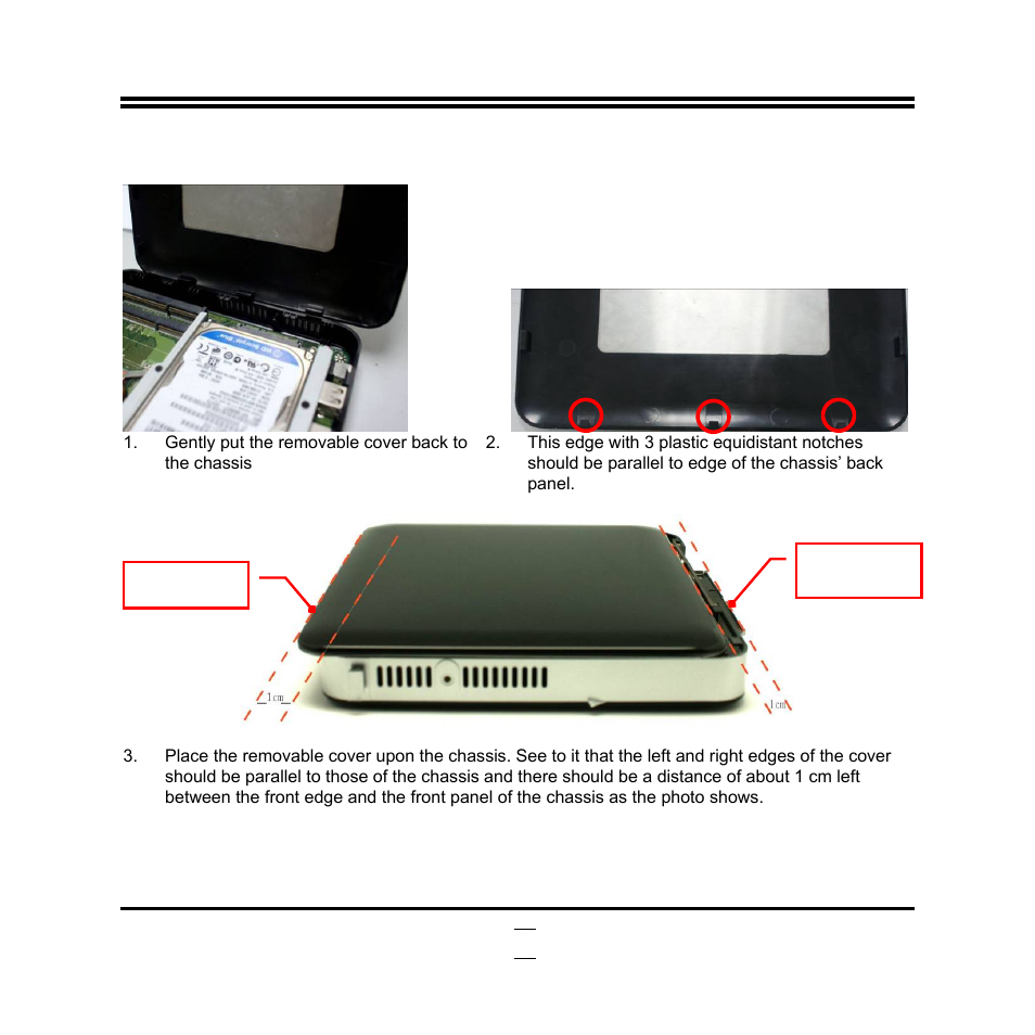 6 to restore removable chassis cover | Jetway Computer JBC621C86 User Manual | Page 18 / 58