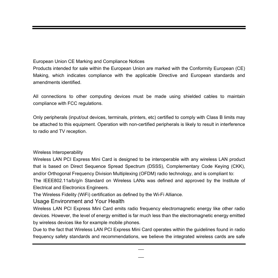 Appendix, General notices, Wireless related information | Jetway Computer JBC621C86 User Manual | Page 56 / 58