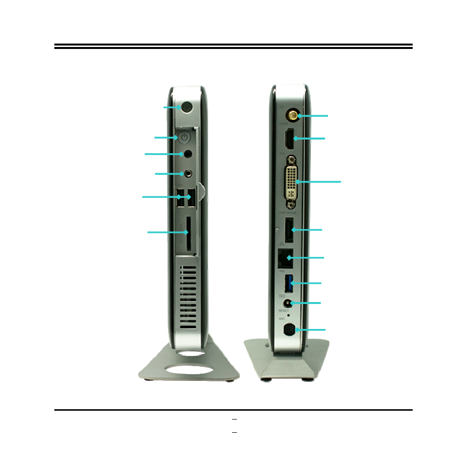 3 product diagram | Jetway Computer JBC621C86 User Manual | Page 9 / 58