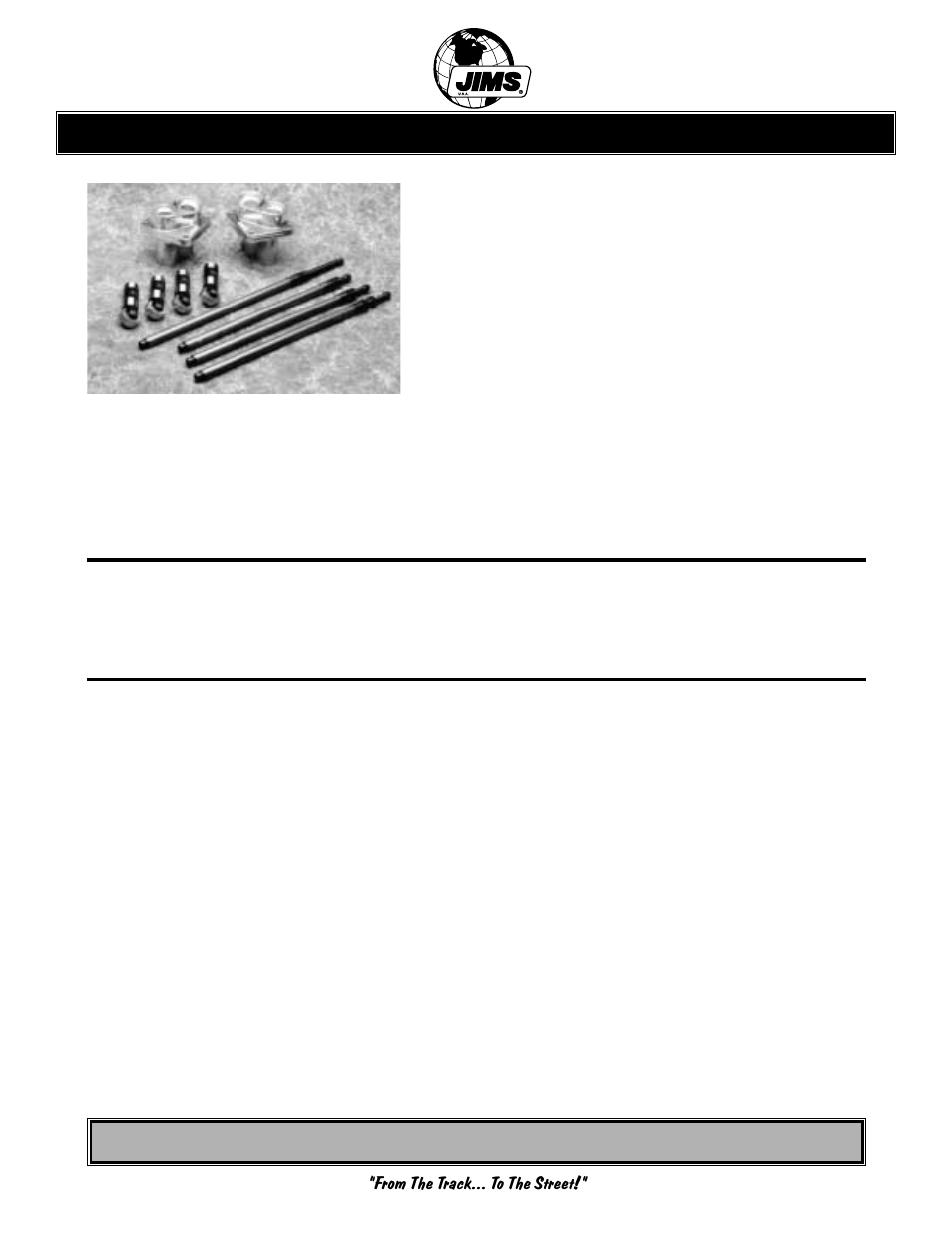 2411-is.pdf, Instruction sheet for part #2411, No.2411-is | Super “powerglide™” kit (shovelhead) | JIMS 1732 Rocker Arms User Manual | Page 2 / 4