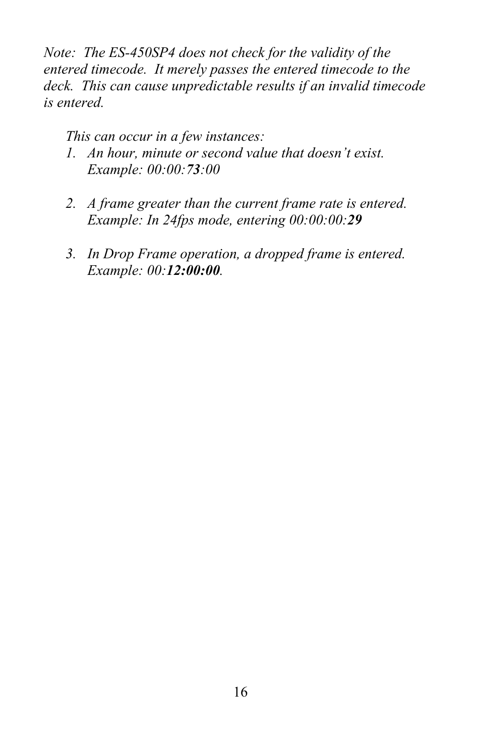 JLCooper ES-450SP4 User Manual | Page 16 / 19