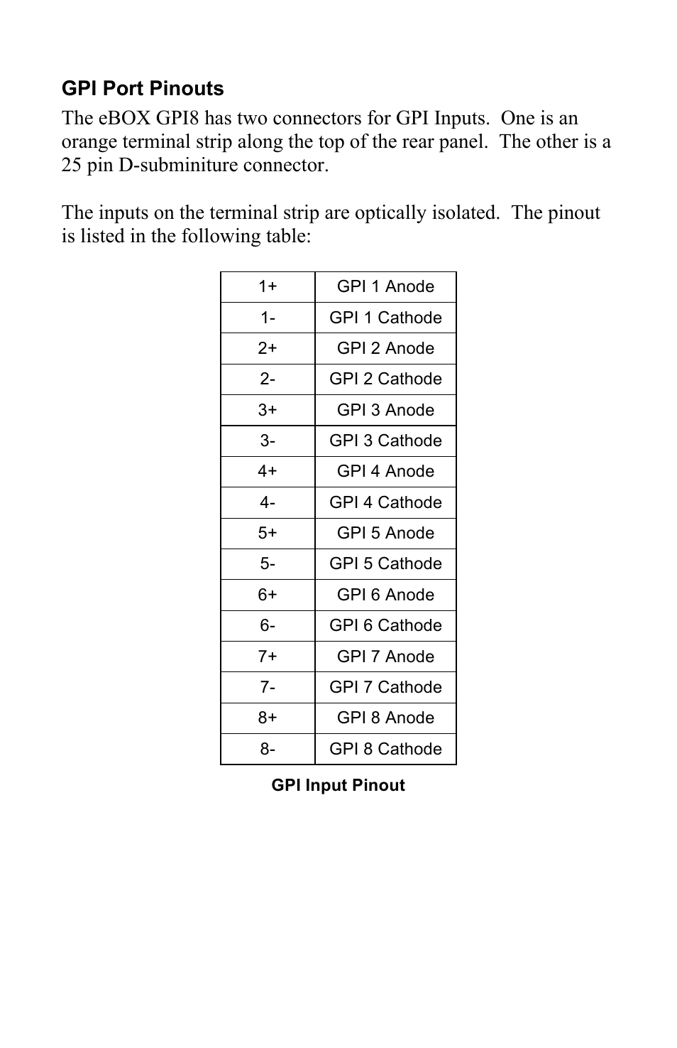 JLCooper eBOX GPI8 User Manual | Page 46 / 55