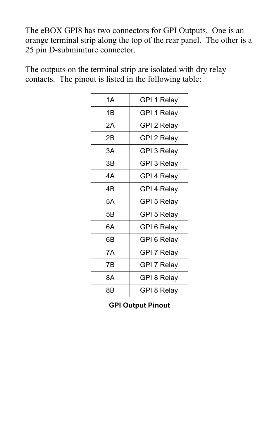 JLCooper eBOX GPI8 User Manual | Page 47 / 55