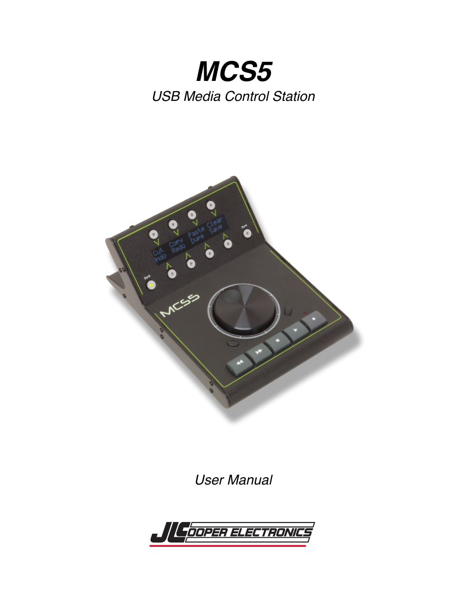 JLCooper MCS5 User Manual | 55 pages