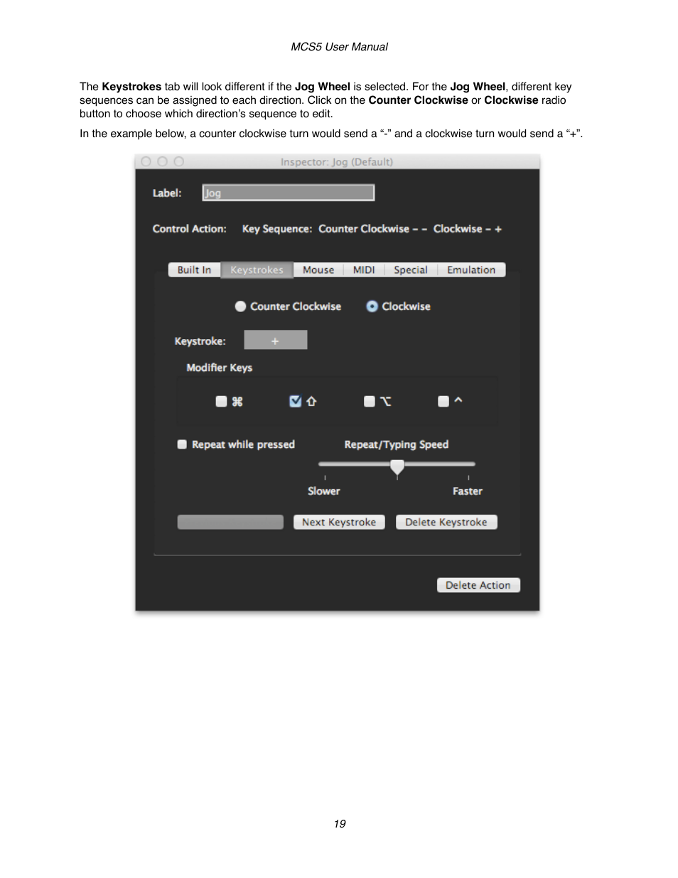 JLCooper MCS5 User Manual | Page 19 / 55
