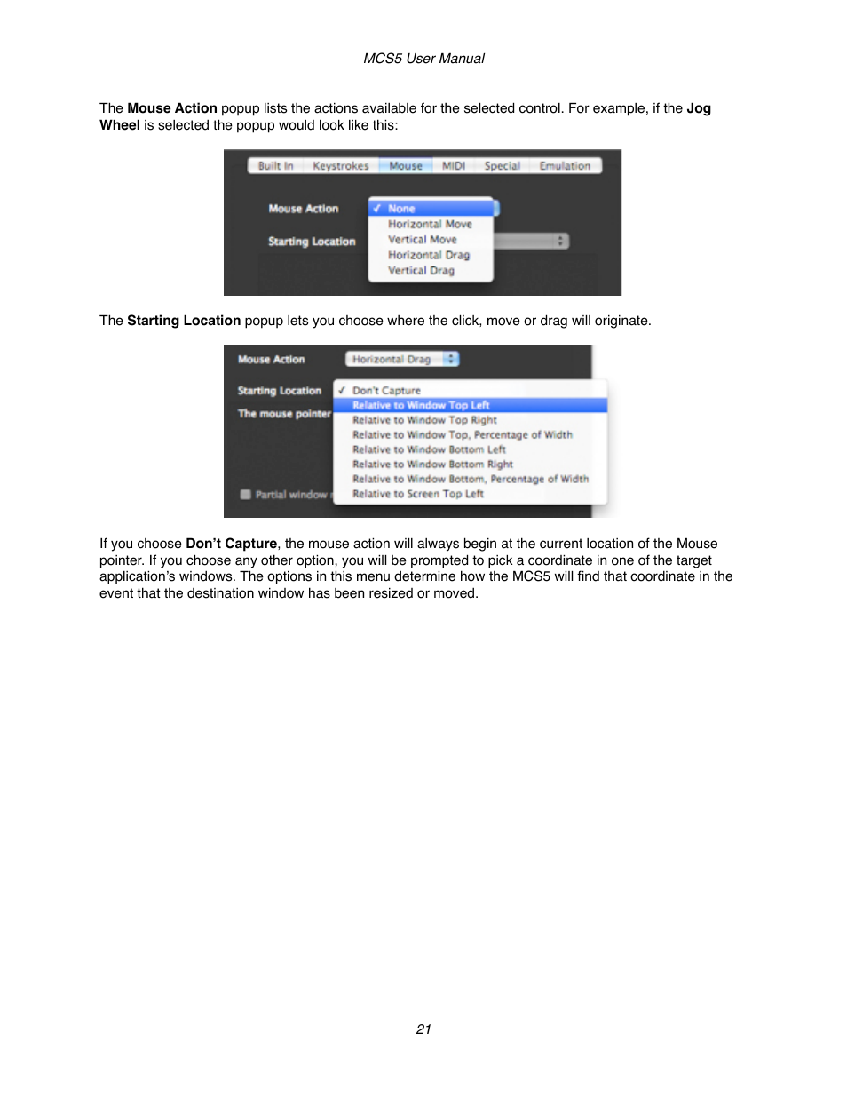 JLCooper MCS5 User Manual | Page 21 / 55