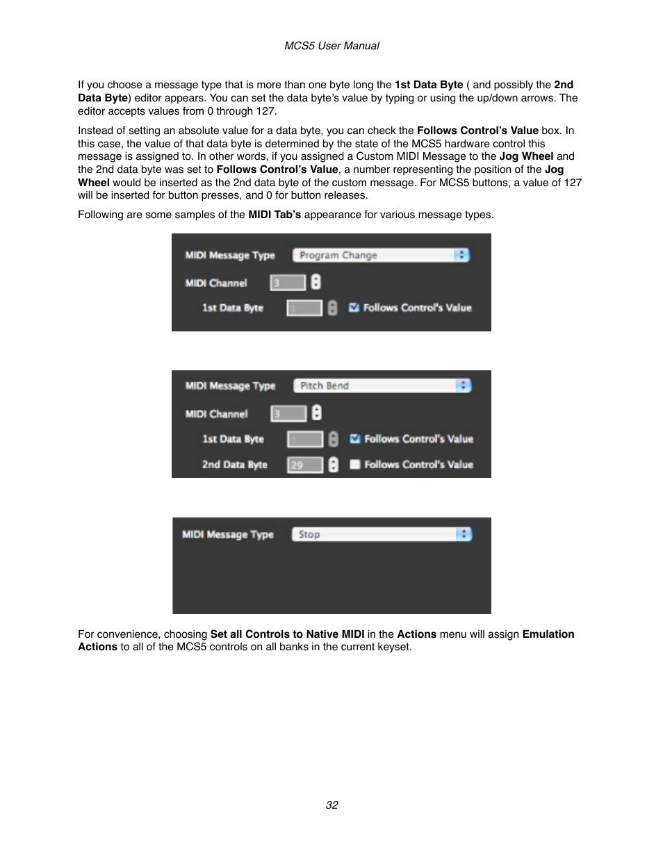 JLCooper MCS5 User Manual | Page 32 / 55