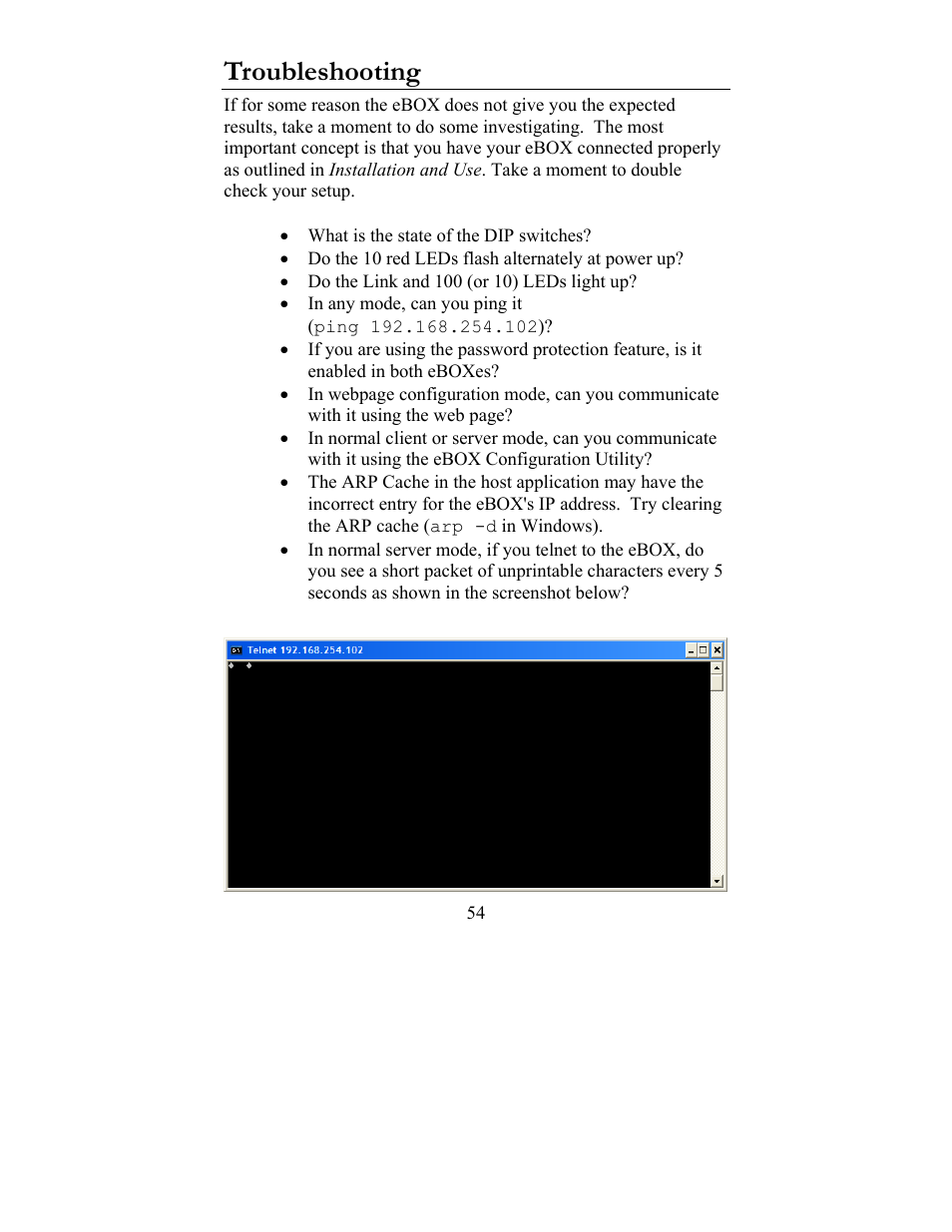 Troubleshooting, Shooting trouble | JLCooper eBOX User Manual | Page 54 / 58