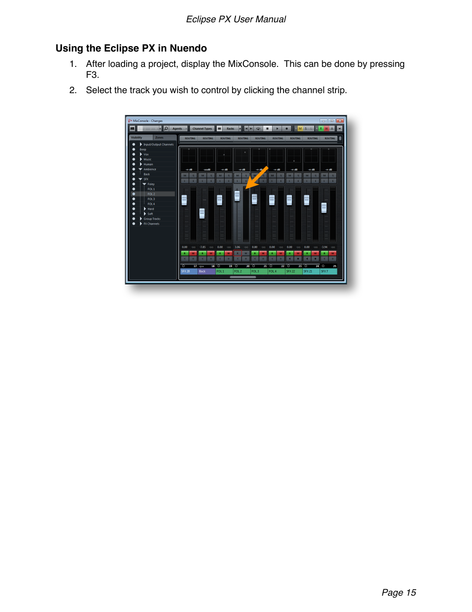 JLCooper Eclipse PX for Windows User Manual | Page 15 / 19