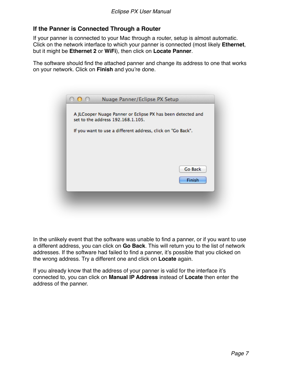 JLCooper Eclipse PX for OS X User Manual | Page 7 / 14