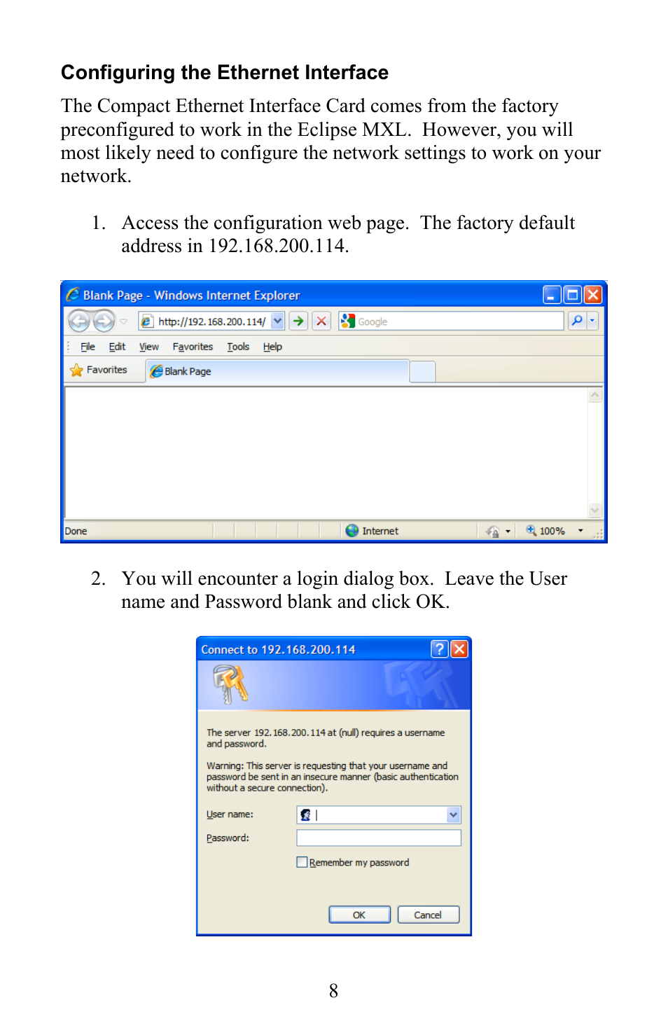 JLCooper EclipseMXL User Manual | Page 8 / 19