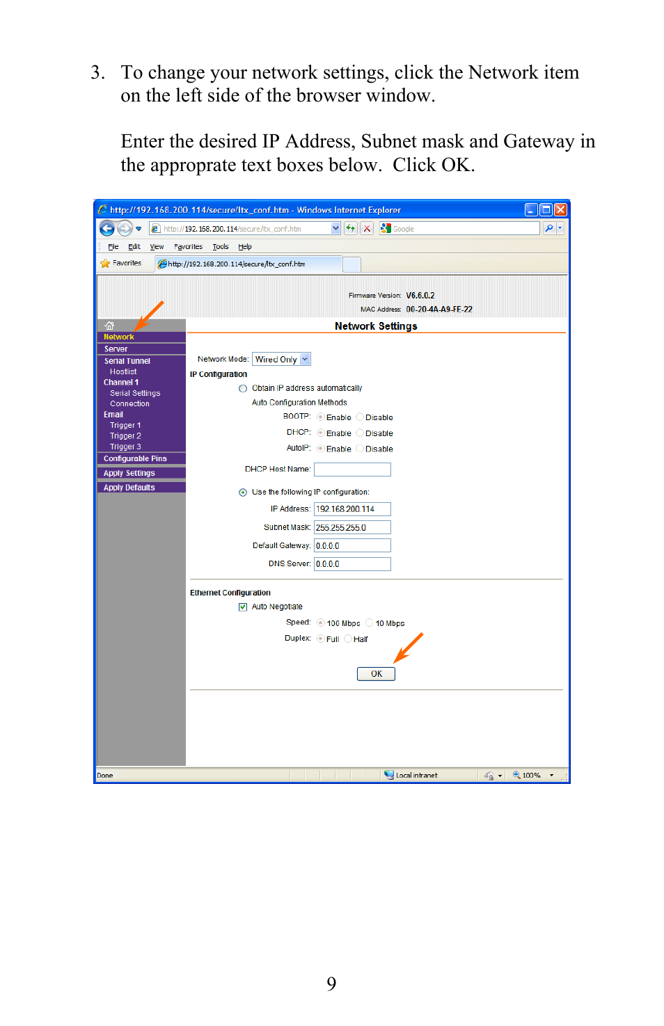 JLCooper EclipseMXL User Manual | Page 9 / 19