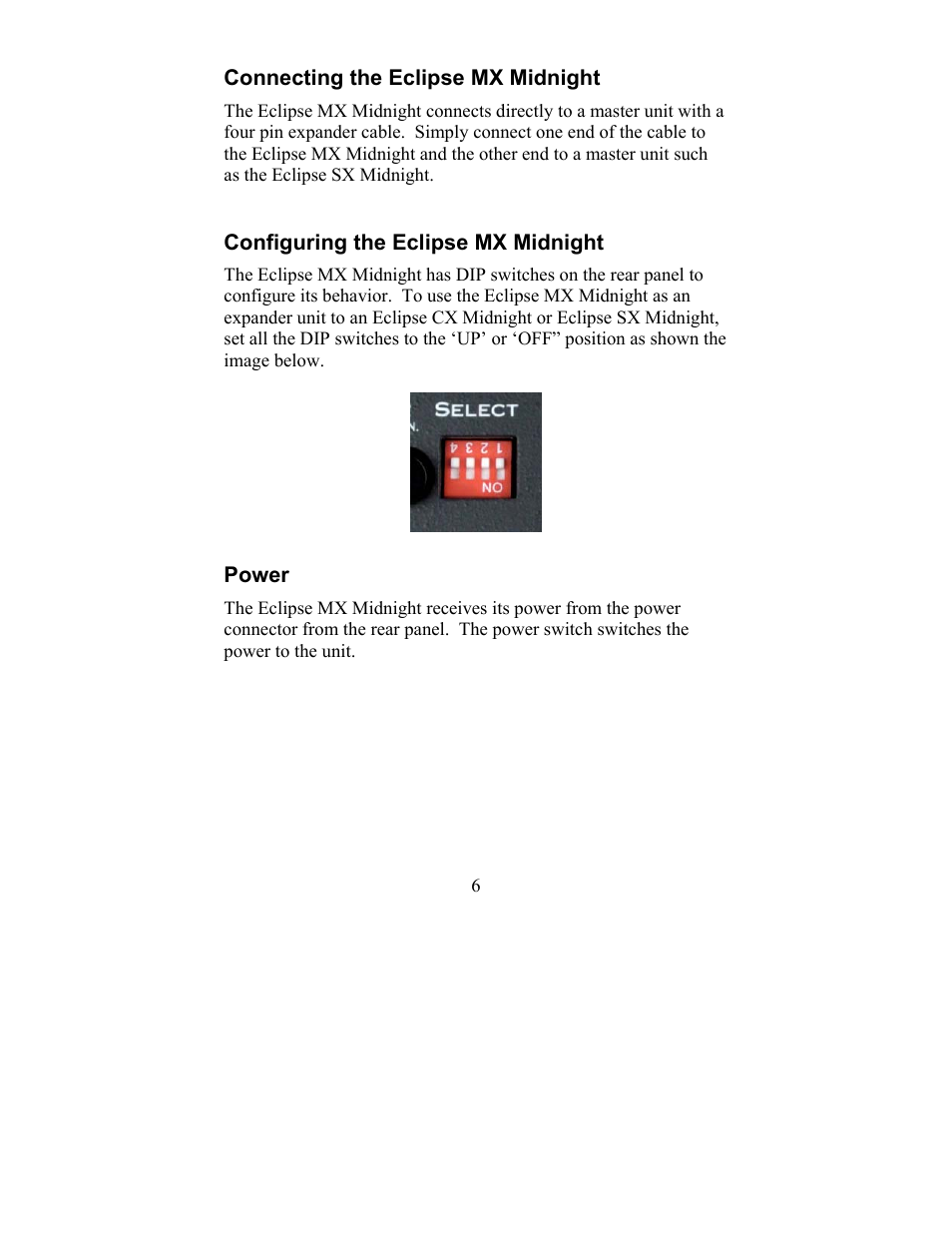 JLCooper MX Midnight Eclipse User Manual | Page 6 / 8