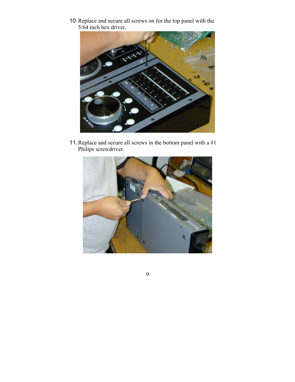 JLCooper Eclipse Series Joiner Kit User Manual | Page 9 / 12
