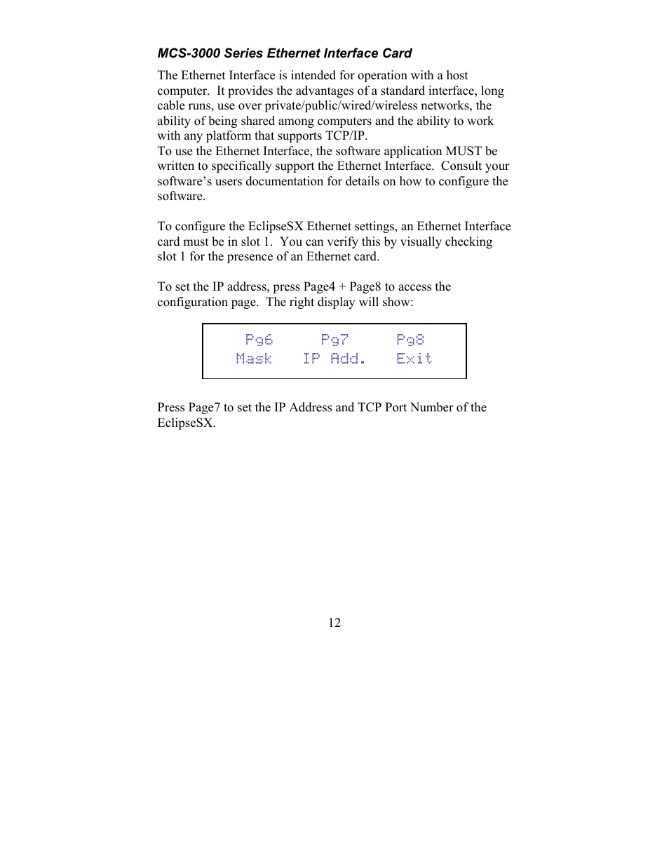 JLCooper SX Midnight Eclipse User Manual | Page 12 / 21