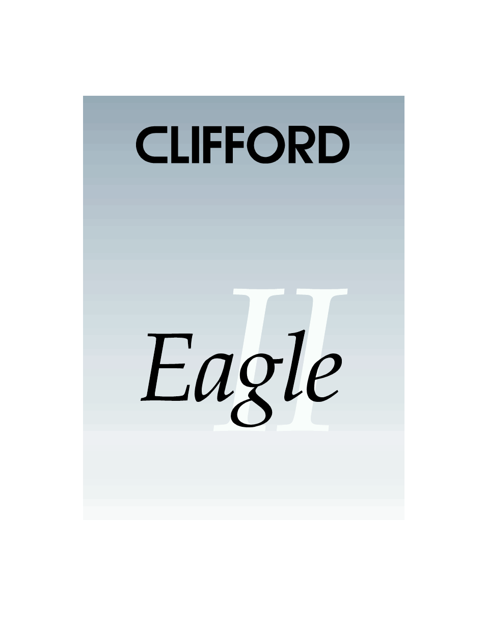 CLIFFORD Eagle II User Manual | 16 pages