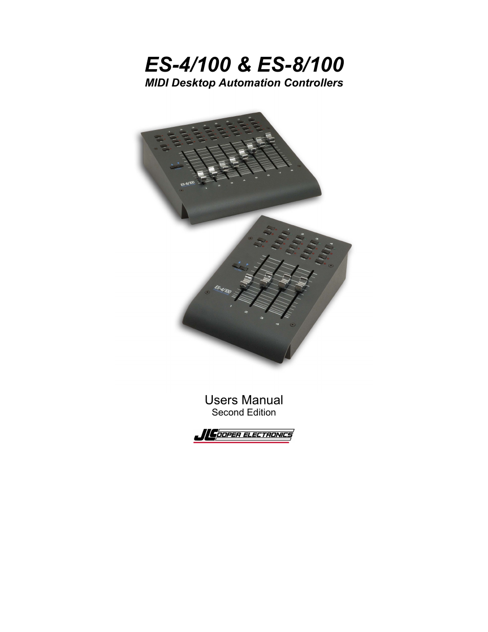 JLCooper ES-4/100 MIDI User Manual | 17 pages