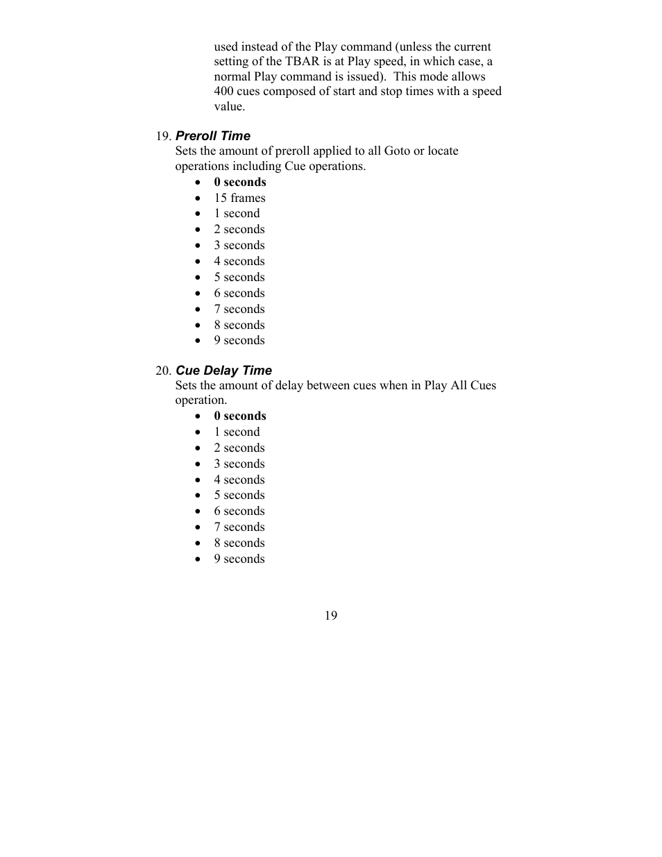 JLCooper ES-SloMoJ User Manual | Page 19 / 50