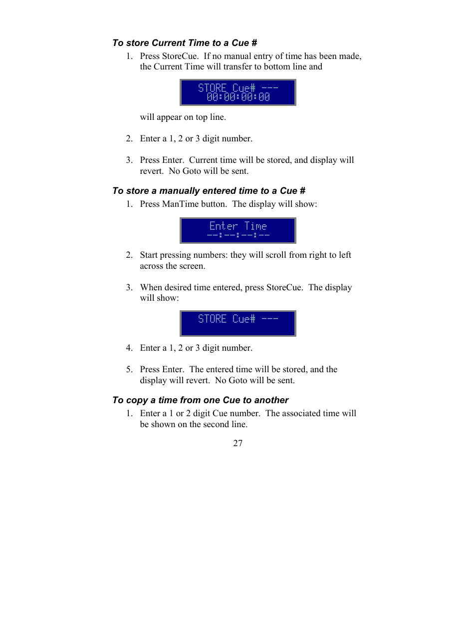 JLCooper ES-SloMoJ User Manual | Page 27 / 50