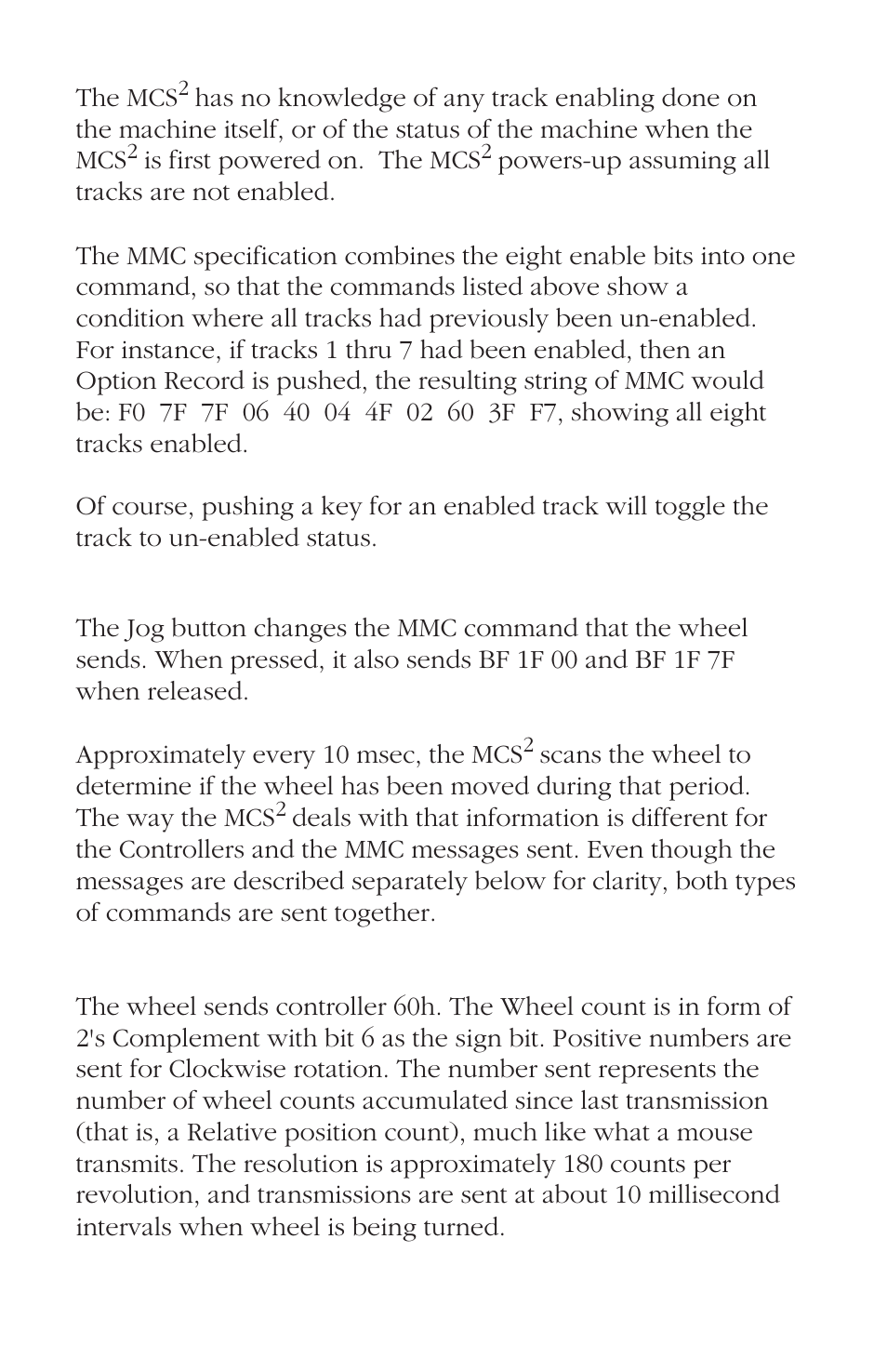 JLCooper MCS2 MIDI User Manual | Page 14 / 19