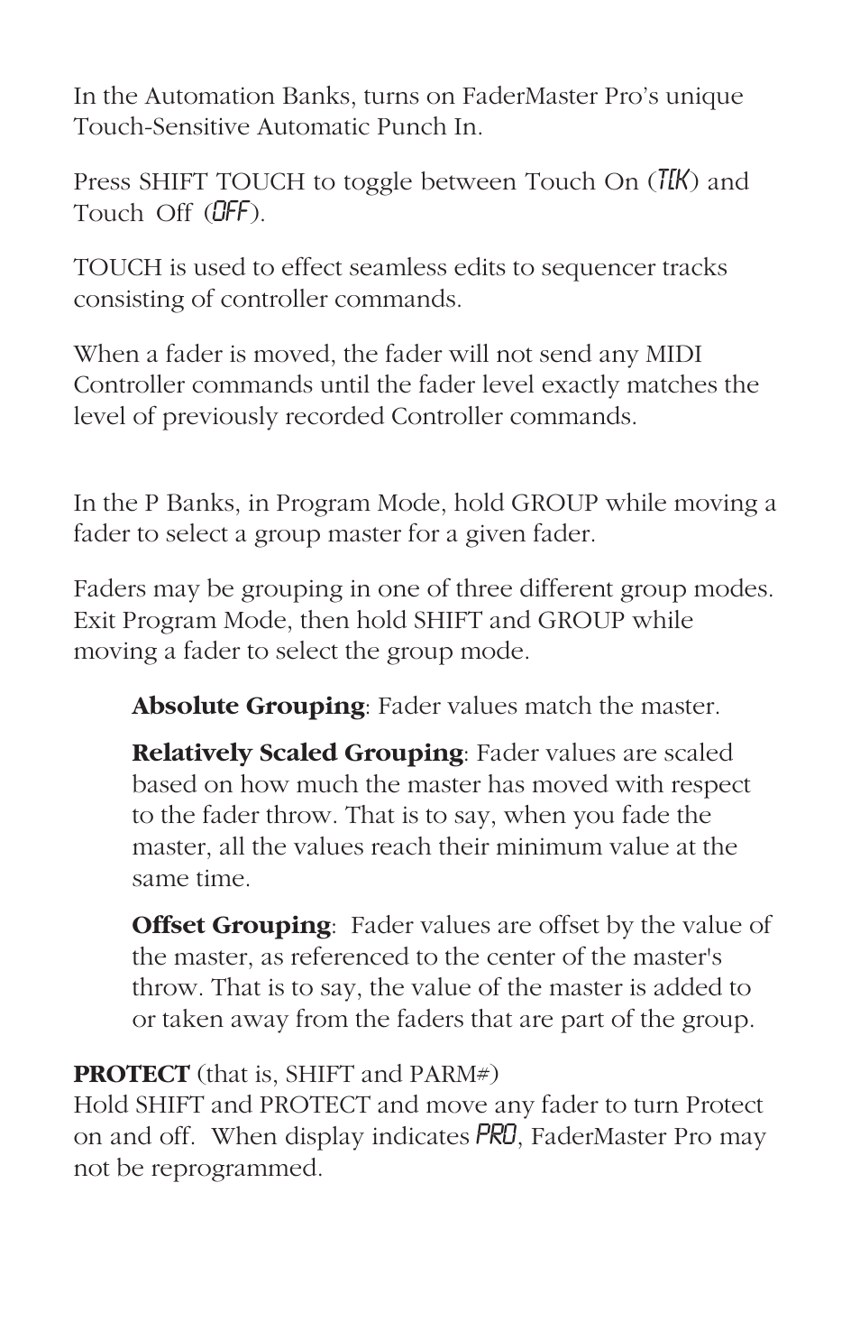 JLCooper FaderMaster Pro User Manual | Page 10 / 78