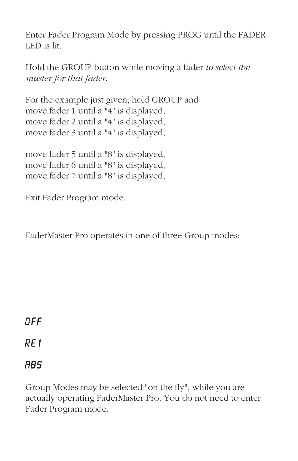 JLCooper FaderMaster Pro User Manual | Page 24 / 78